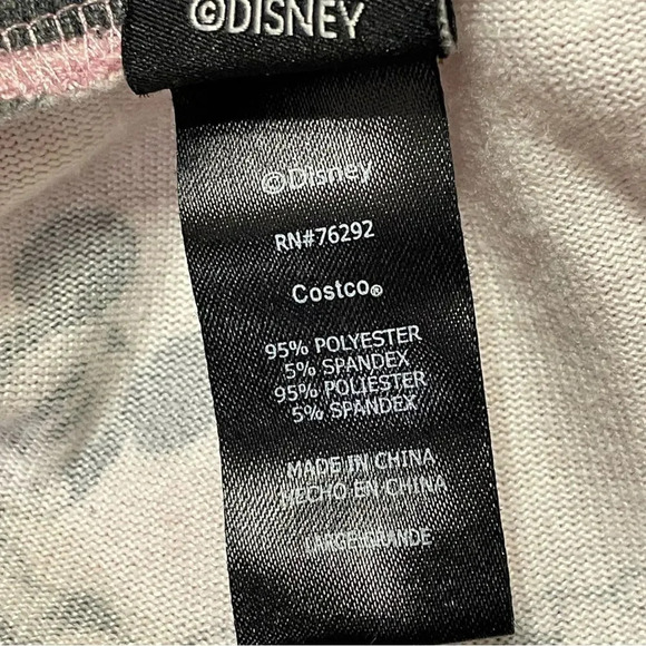 DISNEY NWOT Mickey and Minnie Mouse Pajama Bottom in Mauve *BOTTOMS ONLY* - Picture 5 of 6